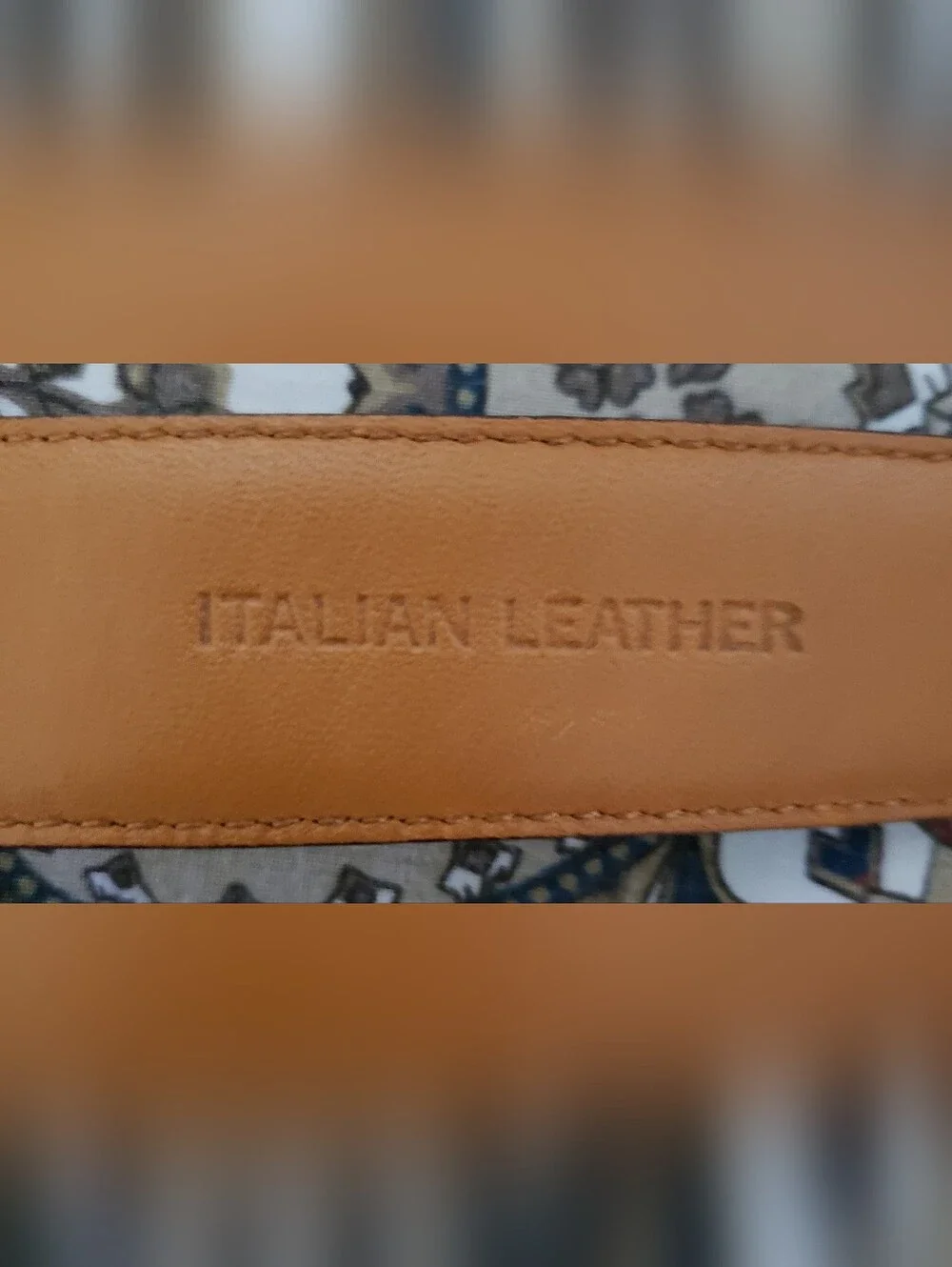 Polo Ralph Lauren Men's Brown Italian Leather Belt Size 42 Brass Buckle